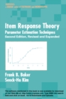 Image for Item Response Theory: Parameter Estimation Techniques