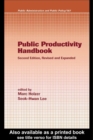 Image for Public productivity handbook. : 45
