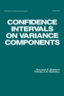 Image for Confidence intervals on variance components