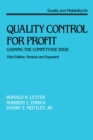 Image for Quality control for profit: gaining the competitive edge