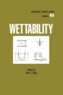 Image for Wettability : v. 49