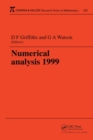 Image for Numerical analysis 1999