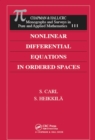 Image for Nonlinear differential equations in ordered spaces