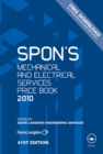Image for Spon&#39;s mechanical and electrical services price book 2010