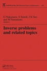 Image for Inverse problems and related topics : 419