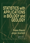 Image for Statistics with Applications in Biology and Geology