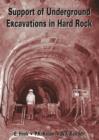 Image for Support of underground excavations in hard rock