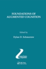 Image for Foundations of augmented cognition.