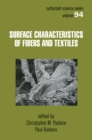 Image for Surface characteristics of fibers and textiles