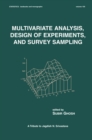 Image for Multivariate analysis, design of experiments, and survey sampling : 159