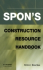 Image for Spon&#39;s construction resource handbook