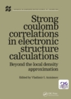 Image for Strong Coulomb Correlations in Electronic Structure Calculations