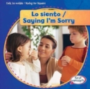 Image for Lo siento / Saying I&#39;m Sorry