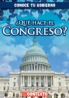 Image for Que hace el Congreso? (What Does Congress Do?)
