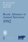 Image for Recent advances in animal nutrition 1992