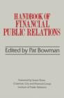 Image for Handbook of Financial Public Relations