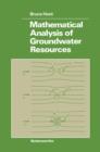 Image for Mathematical Analysis of Groundwater Resources