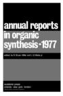 Image for Annual Reports in Organic Synthesis-1977
