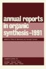 Image for Annual Reports in Organic Synthesis - 1991