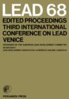 Image for Lead 68: edited proceedings [of the] Third International Conference on Lead, Venice