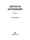 Image for Vistas in Astronomy: Volume 15