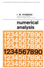 Image for Numerical Analysis: The Commonwealth and International Library: Higher Mathematics for Scientists and Engineers