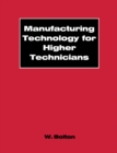 Image for Manufacturing technology for higher technicians