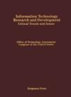 Image for Information Technology Research and Development: Critical Trends and Issues