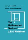 Image for Complexes and Manifolds: The Mathematical Works of J. H. C. Whitehead