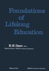Image for Foundations of Lifelong Education: Studies in Lifelong Education