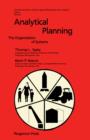 Image for Analytical Planning: The Organization of System