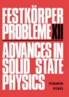 Image for Advances in Solid State Physics: Festkorper Probleme, Volume 12
