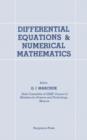 Image for Differential Equations and Numerical Mathematics: Selected Papers Presented to a National Conference Held in Novosibirsk, September 1978