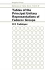 Image for Tables of the Principal Unitary Representations of Fedorov Groups: The Mathematical Tables Series