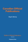 Image for Canadian official publications: guides to official publications