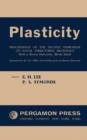 Image for Plasticity: Proceedings of the Second Symposium on Naval Structural Mechanics