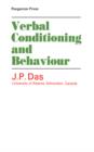 Image for Verbal Conditioning and Behaviour