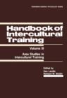 Image for Handbook of Intercultural Training: Area Studies in Intercultural Training