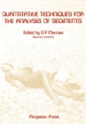 Image for Quantitative Techniques for the Analysis of Sediments: An International Symposium : vol. 1