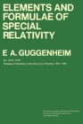 Image for Elements and Formulae of Special Relativity: The Commonwealth and International Library: Physics Division