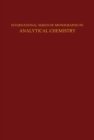 Image for Atomic-Absorption Spectrophotometry: International Series of Monographs in Analytical Chemistry