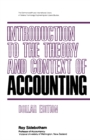 Image for Introduction to the Theory and Context of Accounting: New Dollar Edition