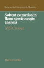 Image for Solvent extraction in spectroscopic analysis