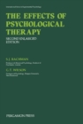 Image for The Effects of Psychological Therapy: International Series in Experimental Psychology