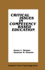 Image for Critical Issues in Competency Based Education