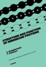 Image for Structure and Function of Membrane Proteins: Proceedings of the International Symposium on Structure and Function of Membrane Proteins Held in Selva Di Fasano (Italy), May 23-26, 1983