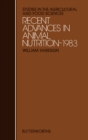 Image for Recent Advances in Animal Nutrition-1983: Studies in the Agricultural and Food Sciences