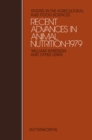 Image for Recent Advances in Animal Nutrition - 1979: Studies in the Agricultural and Food Sciences