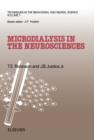 Image for Microdialysis in the Neurosciences: Techniques in the Behavioral and Neural Sciences