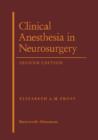 Image for Clinical Anesthesia in Neurosurgery